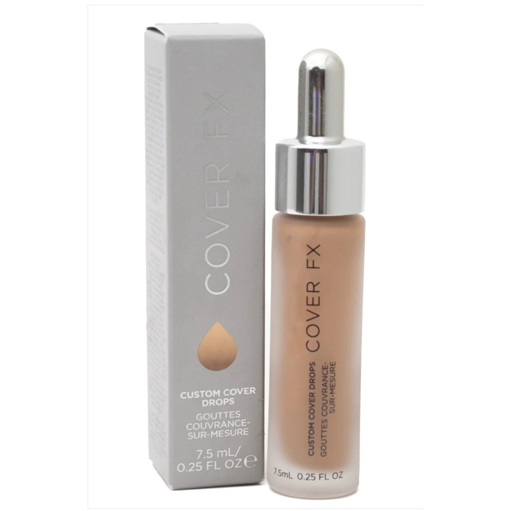 Cover FX Custom Cover Drops‎ Foundation N Deep 1 Concentrated Pigment 0.25oz NEW